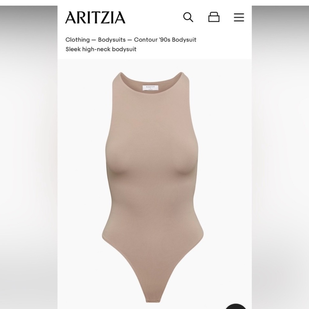 Babaton Light Taupe Top